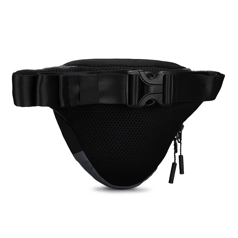 에코 텍티컬 블랙 허리 파우치-5